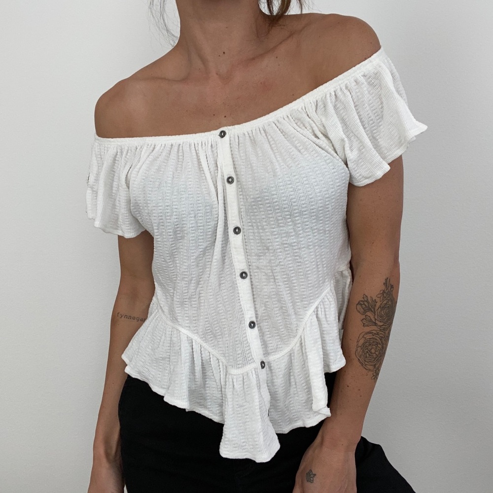 Urban Outfitters We the Free Ruffle Top